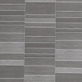 4 Pack | 8mm Black Tile Matt Wall Panel 2.6M